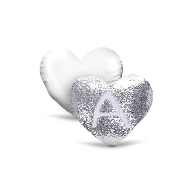 Cuscino Cuore Paillettes soft/touch 40x40
