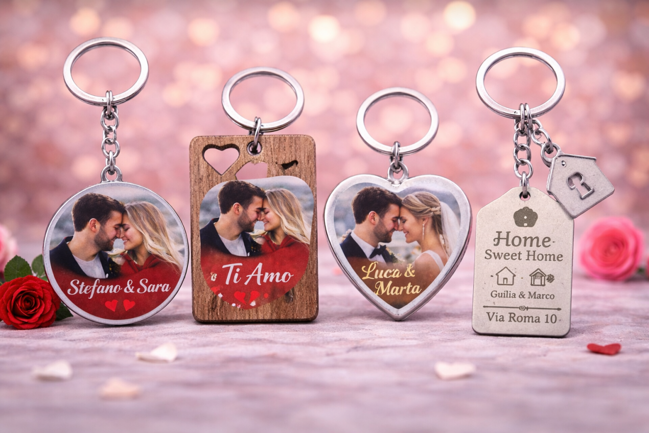 Portachiavi Personalizzati | Gadget e Regali originali